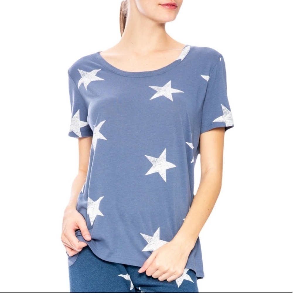 Monrow star tee